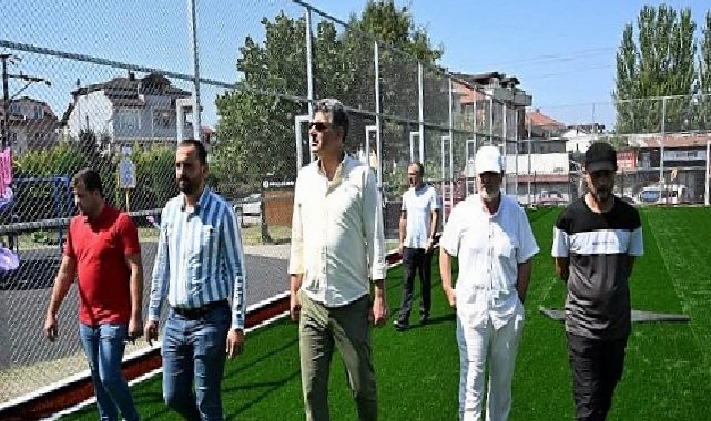 Lider Kocaman Çalışmaları Yerinde İnceledi