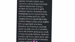 Lider Topaloğlu’nun hassaslığı takdir topladı
