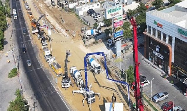 Manisa’nın Ulaşım Ağına Güç Katacak Ergenekon Köprülü Kavşağı’nın Temeli Atıldı