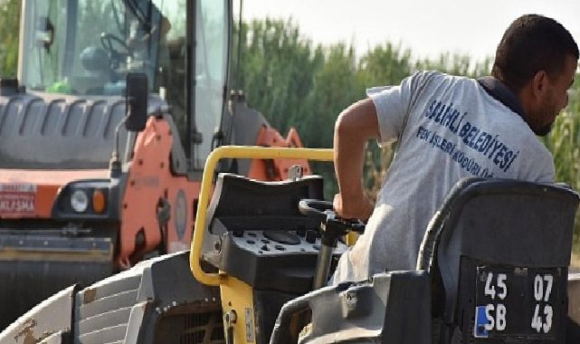 Salihli Belediyesi Keli Mahallesi’nde 2 Bin 250 Ton Sıcak Asfalt Çalışmasını Tamamladı