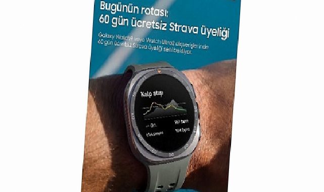 Samsung’dan yeni Galaxy Watch kullanıcılarına özel 60 günlük Strava Premium tecrübesi
