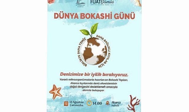Seferihisar Belediyesi’nden denize güzellik: Bokashi topları Akarca’da denizle buluşuyor