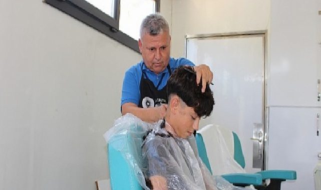Taşınabilir Kuaför Tırı yaylalarda