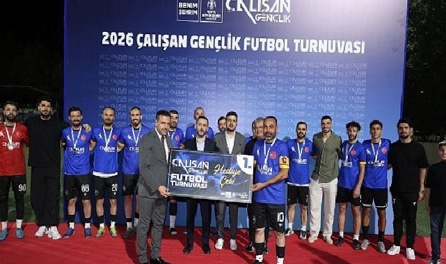 6. Çalışan Gençlik Futbol Turnuvası’nda Rekabet ve Dostluk Bir Arada Yaşandı