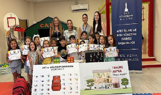Afet farkındalığı çocuk yaşta başlıyor