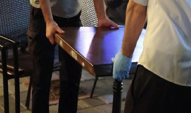 Alsancak’ta gece kontrolü yapıldı