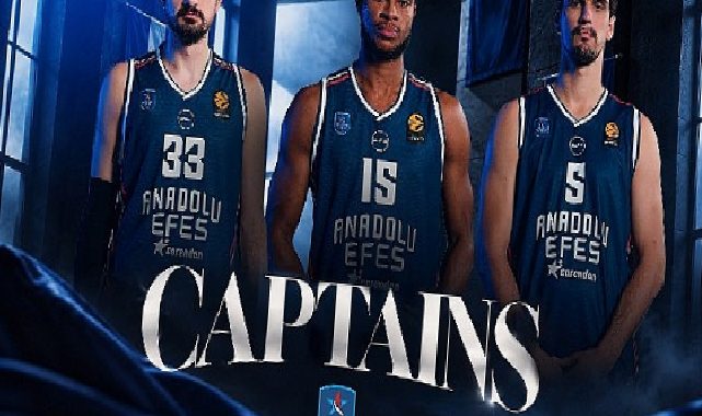 Anadolu Efes yeni kaptanlarını duyurdu