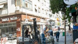 Bostanlı Cemal Bülbül Sokak’ta yenileme atılımı başladı