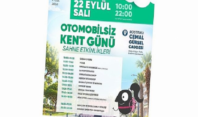 Bostanlı’da arabasız gün!