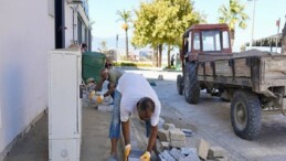 Burhaniye Belediyesi Fen İşleri Gruplarından Aralıksız Hizmet