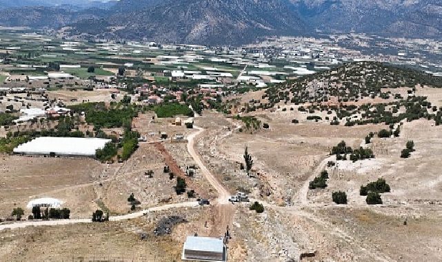 Büyükşehir’den Elmalı Yalnızdam Mahallesi’ne sulama tesisi