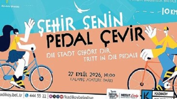 Kadıköy’de “Şehir Senin, Pedal Çevir” aktifliği