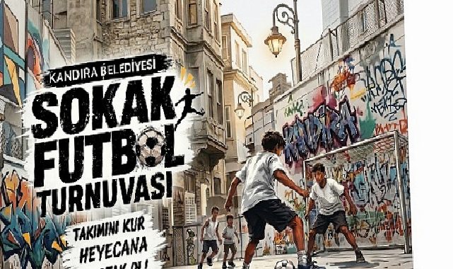 Kandıra Belediyesi’nden Gençlere Özel Sokak Futbol Turnuvası