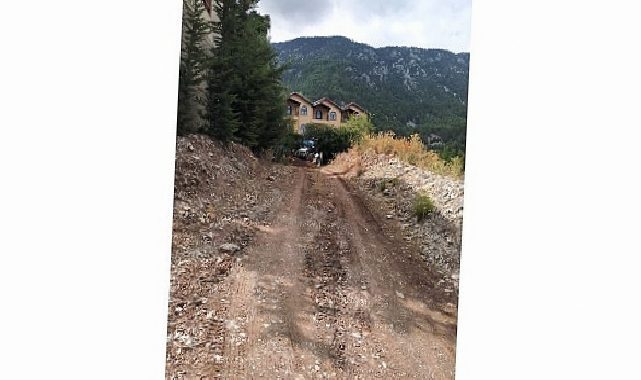 Kemer’de altyapı çalışmaları