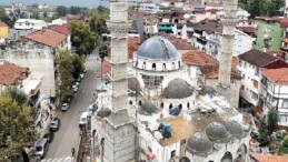 Kuruçeşme Merkez Camii’nde siluet ortaya çıkıyor