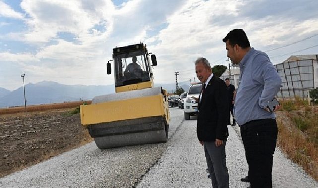Salihli’nin Yolları Yenileniyor