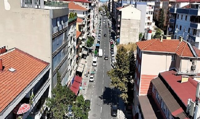 Şehit Numan Dede Caddesi yeni yüzüyle hizmette