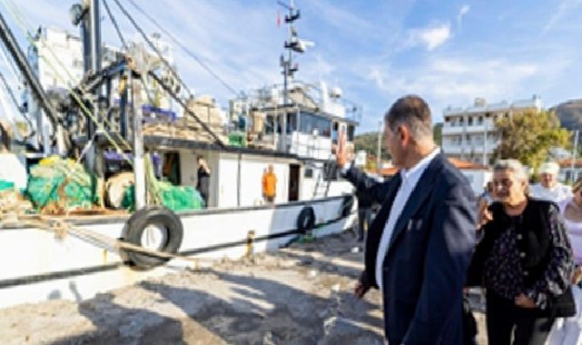 Tepeboz’da balıkçıya takviye, çocuklara saha kelamı