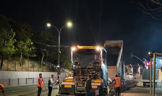 Tramvay güzergâhına Büyükşehir imzası