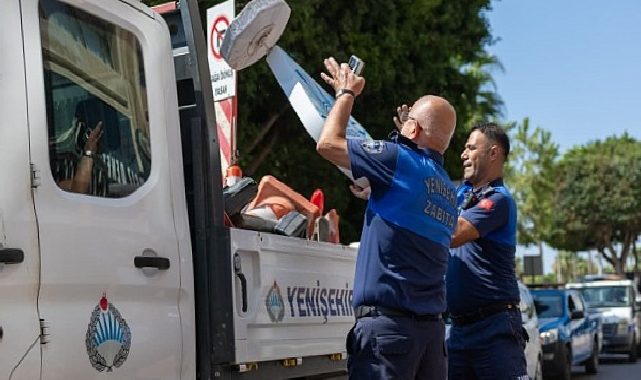 Yenişehir’de kaldırım işgaline geçit yok