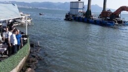 1,5 milyon ton taban çamuru çıkarıldı, rota kuzeye çevrildi