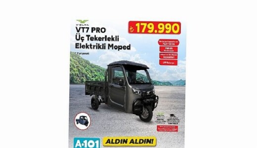 A101’den Moped Satışları