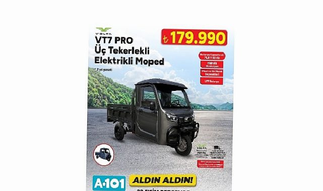 A101’den Moped Satışları