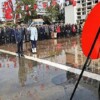 Antalya Büyükşehir’de Cumhuriyet coşkusu çelenkle taçlandı