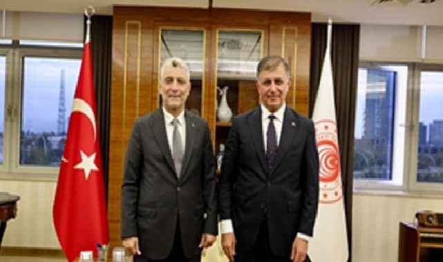 Başkan Tugay’dan Ticaret Bakanı Bolat’a ziyaret