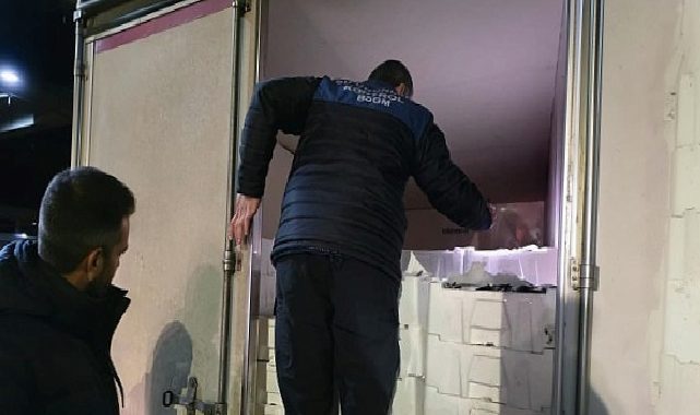 Buca Balık Hali’nde Gece Kontrolü: Yasa Dışı Avlanan Su Eserlerine El Konuldu