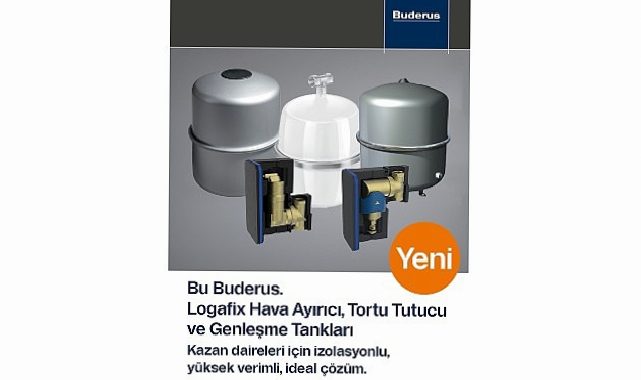 Buderus Isıtma Sistemleri Eser Gamını Yeni Isıtma Yan Ekipmanları ile Genişletiyor