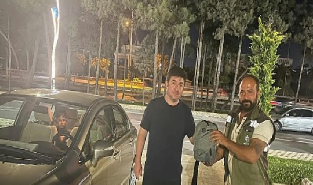 Büyükşehir çalışanından örnek davranış