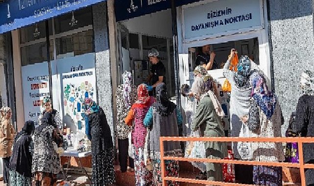 Büyükşehir, dayanışma noktalarıyla İzmirlinin yanında