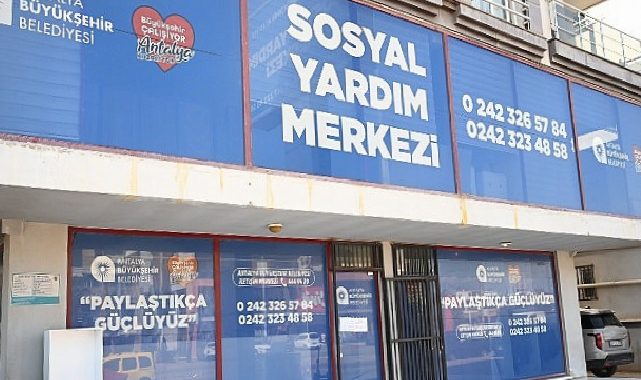 Büyükşehir Toplumsal Yardım Merkezi’nde muhtaçlık sahiplerine takviye