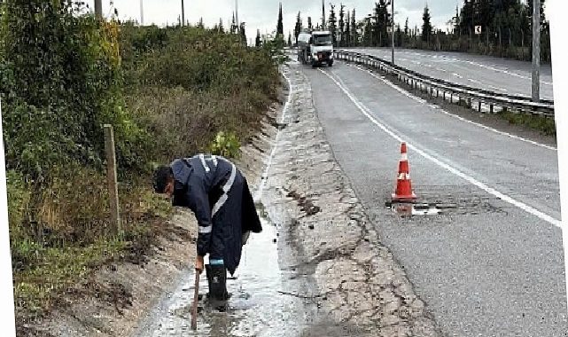 Büyükşehir’den sağanak sonrası yoğun çalışma