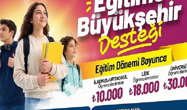 Büyükşehir’in eğitim takviyesine müracaatlar başladı