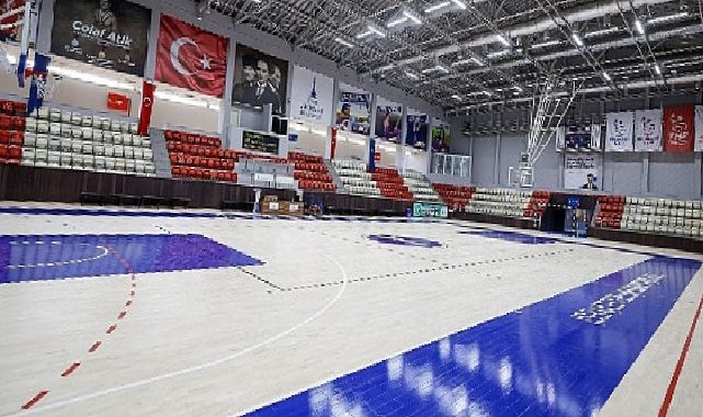 Celal Atik Spor Salonu yenilendi