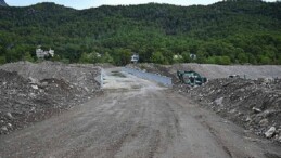 Çomaklar mevkisindeki köprü tamamlandı