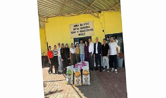 Crystal Otel Kümesi’nden Kemer’deki can dostlarına mama takviyesi