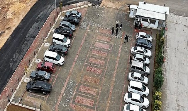 Cumhuriyet Mahallesinde 32 Araçlık Otopark Uygulaması Tamamlandı