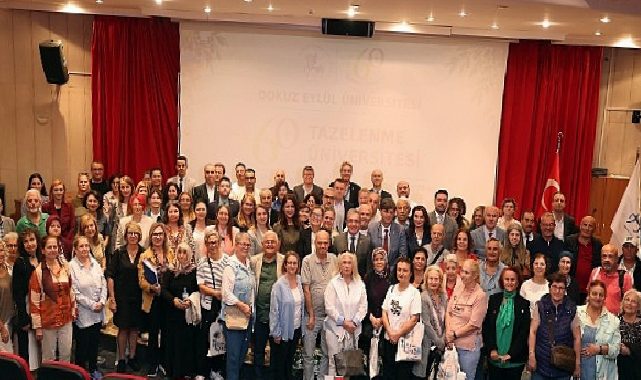 DEÜ 60+ Tazelenme Üniversitesinde yeni akademik yıl başladı