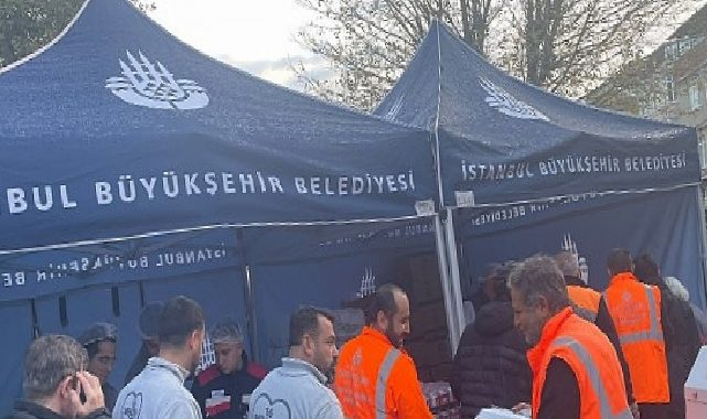 İBB tüm gruplarıyla alanda