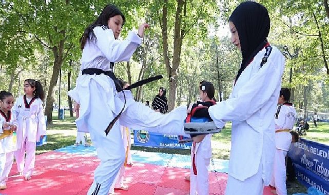 İnegöl Belediyesinden Çocuklara Spor Şöleni