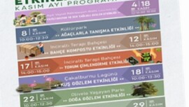 İzmir’de kasım ayı tabiatla iç içe geçecek