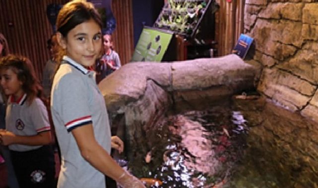 İzmirli çocuklar su altı dünyasını keşfetti