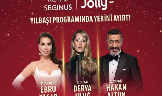 Jolly İmzasıyla hazırlanan konserlerle Royal SegInus’ta 3 Gece Kutlama
