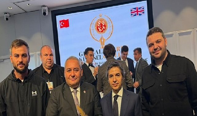 Keçiören Belediye Başkanı Özarslan’a Londra’da “Küresel Hizmet Ödülü”
