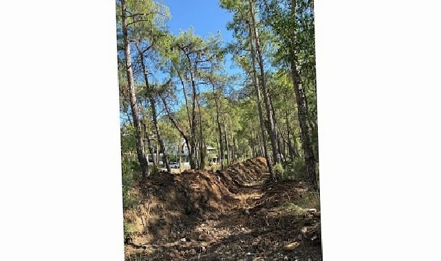 Kemer’de derelerde paklık çalışmaları