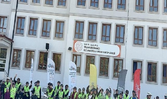 Konya Büyükşehir’in “Bisiklet Dostu Okul” Projesiyle Öğrenciler Pedal Çeviriyor
