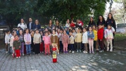 Lider Çerçioğlu çocukların gelişimleri için yanlarında olmaya devam ediyor